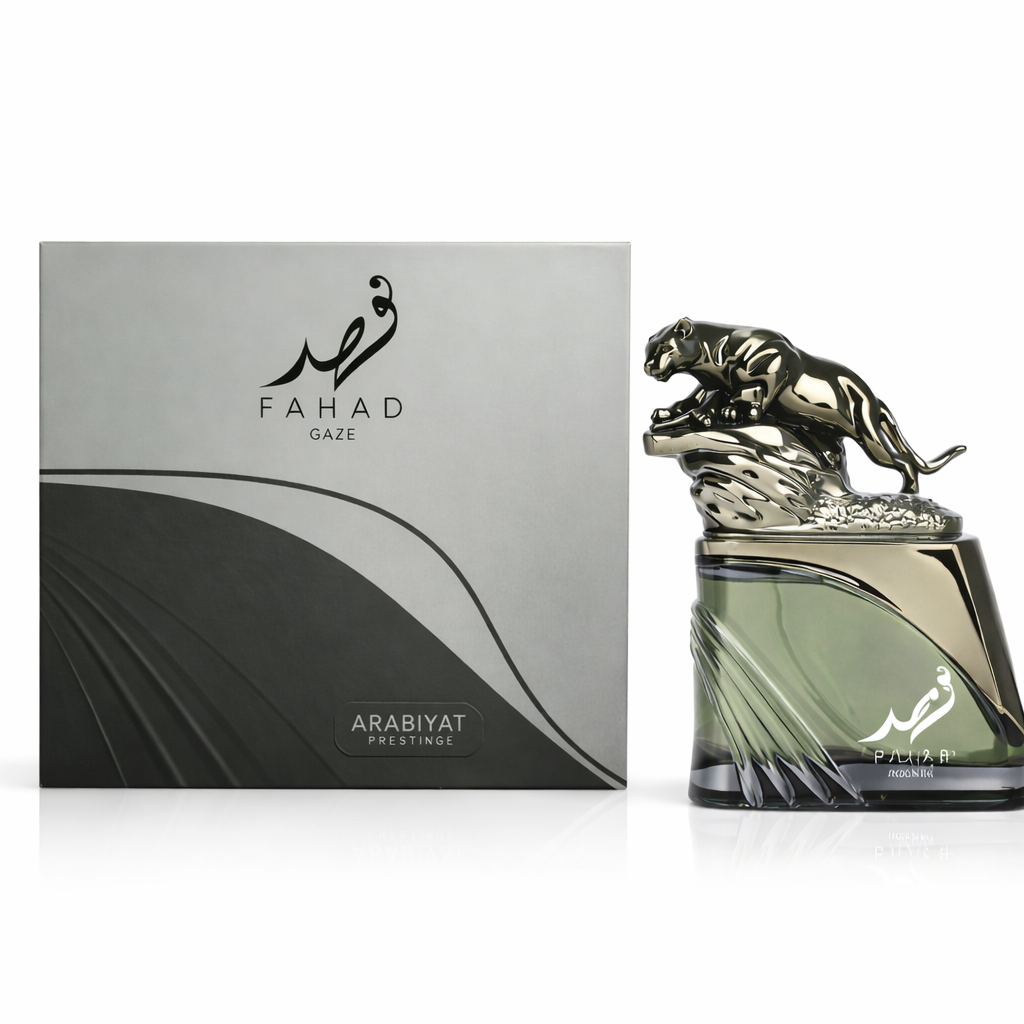 Fahad Gaze Arabiyat Prestige Eau de Parfum 100ml Hombre – Perfume Árabe Intenso Amaderado y Especiado